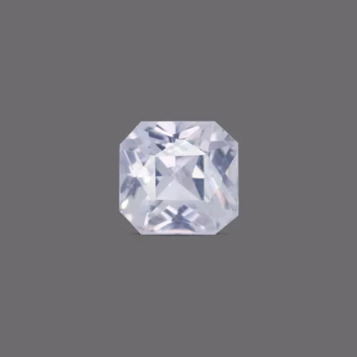 White sapphire Gemstone